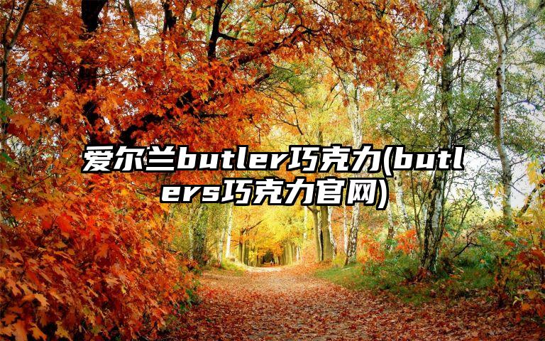 爱尔兰butler巧克力(butlers巧克力官网)