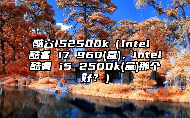 酷睿i52500k（Intel 酷睿 i7 960(盒)，Intel酷睿 i5 2500k(盒)那个好？）