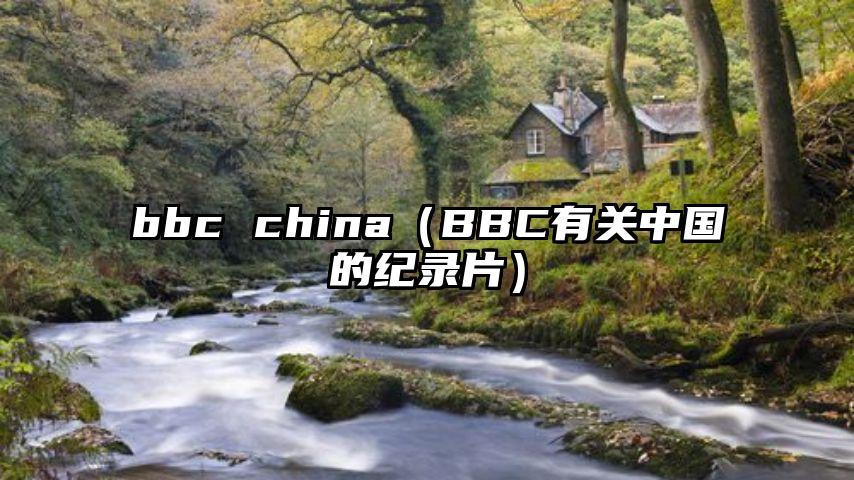 bbc china（BBC有关中国的纪录片）